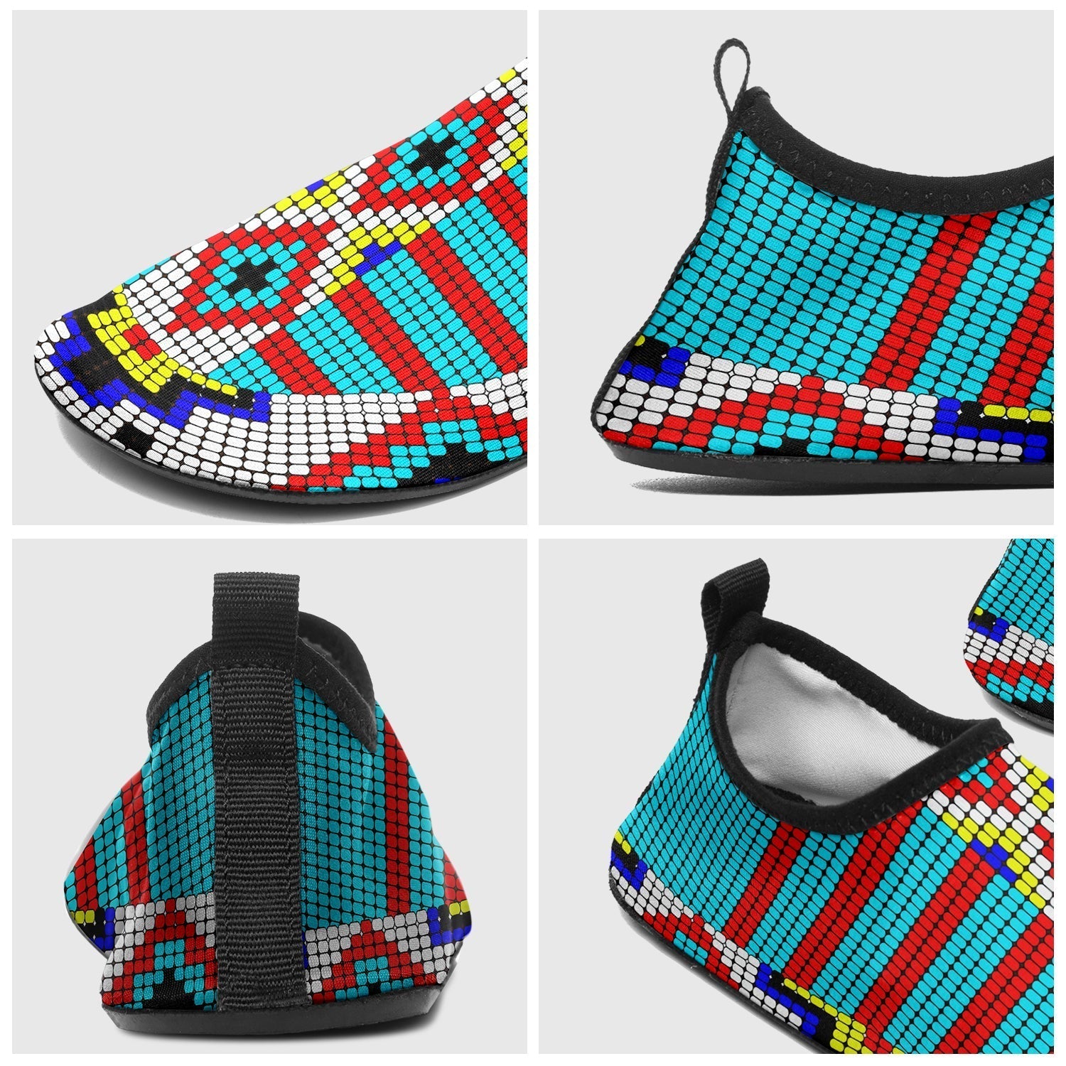 Kids Traditional Powwow 09 Sockamoccs Slip On Shoes