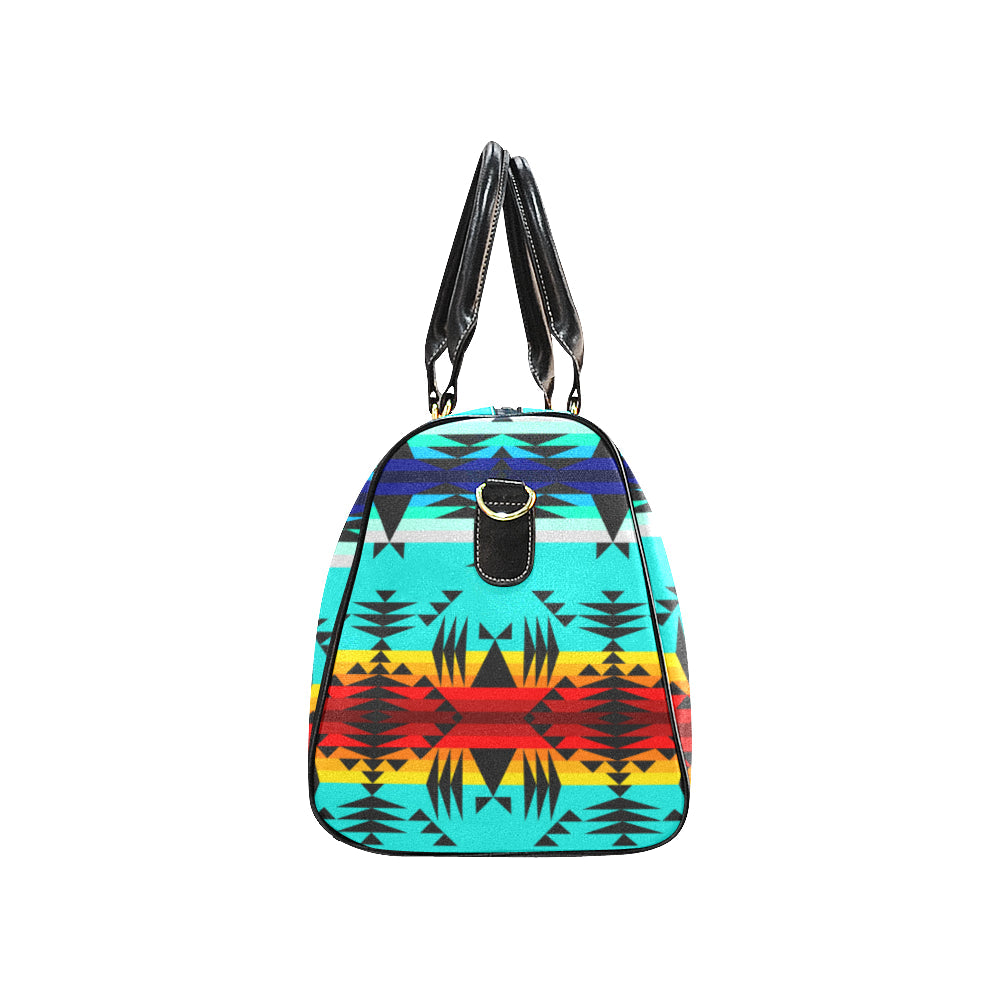 Between the Mountains New Waterproof Travel Bag/Large (Model 1639)
