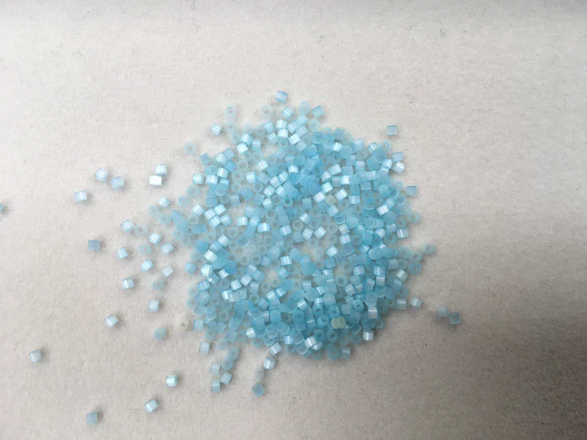 1.6mm Size 15/0 24g tube Cylindica Seed Beads Ocean