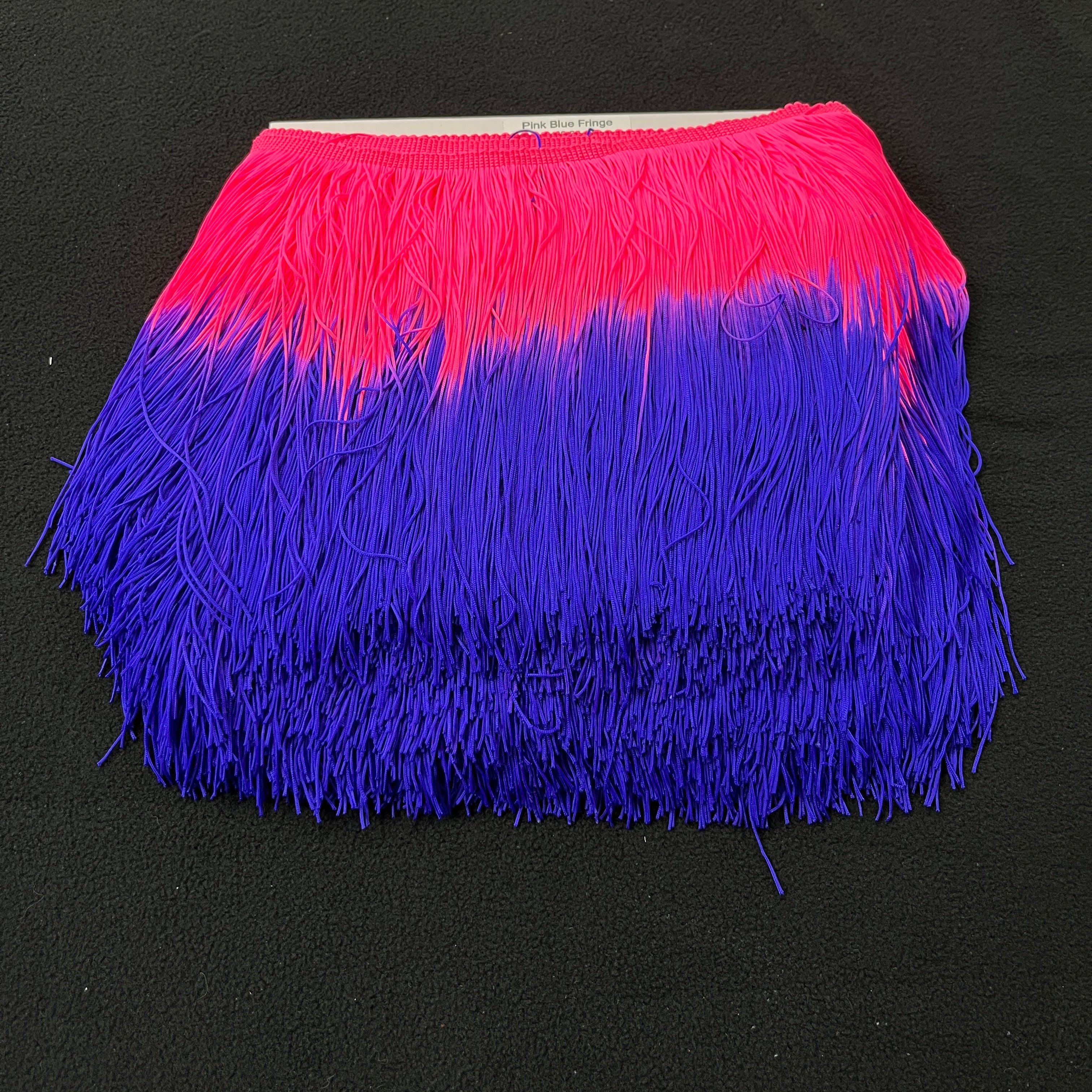Pink Blue Fringe