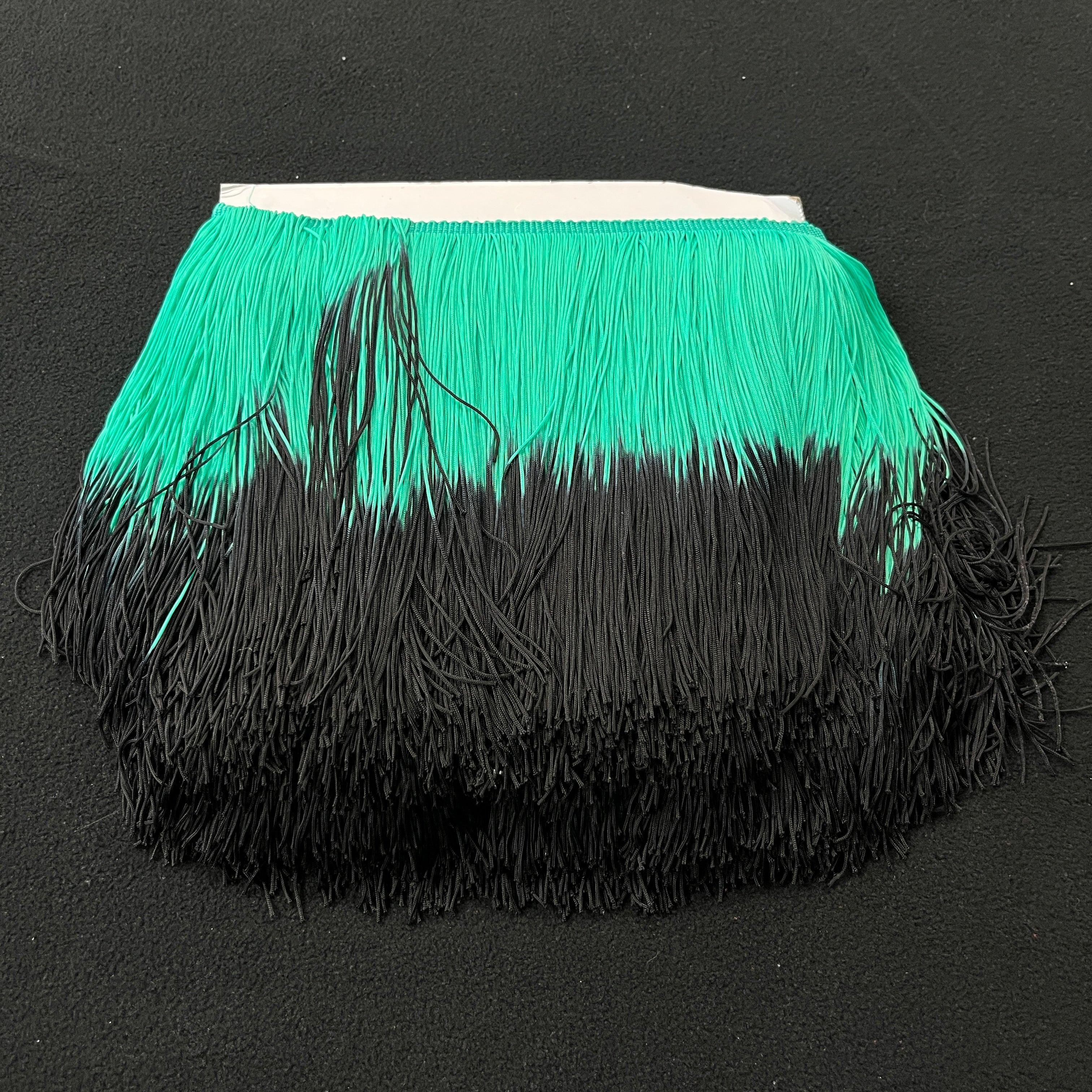 Mint Black Fringe