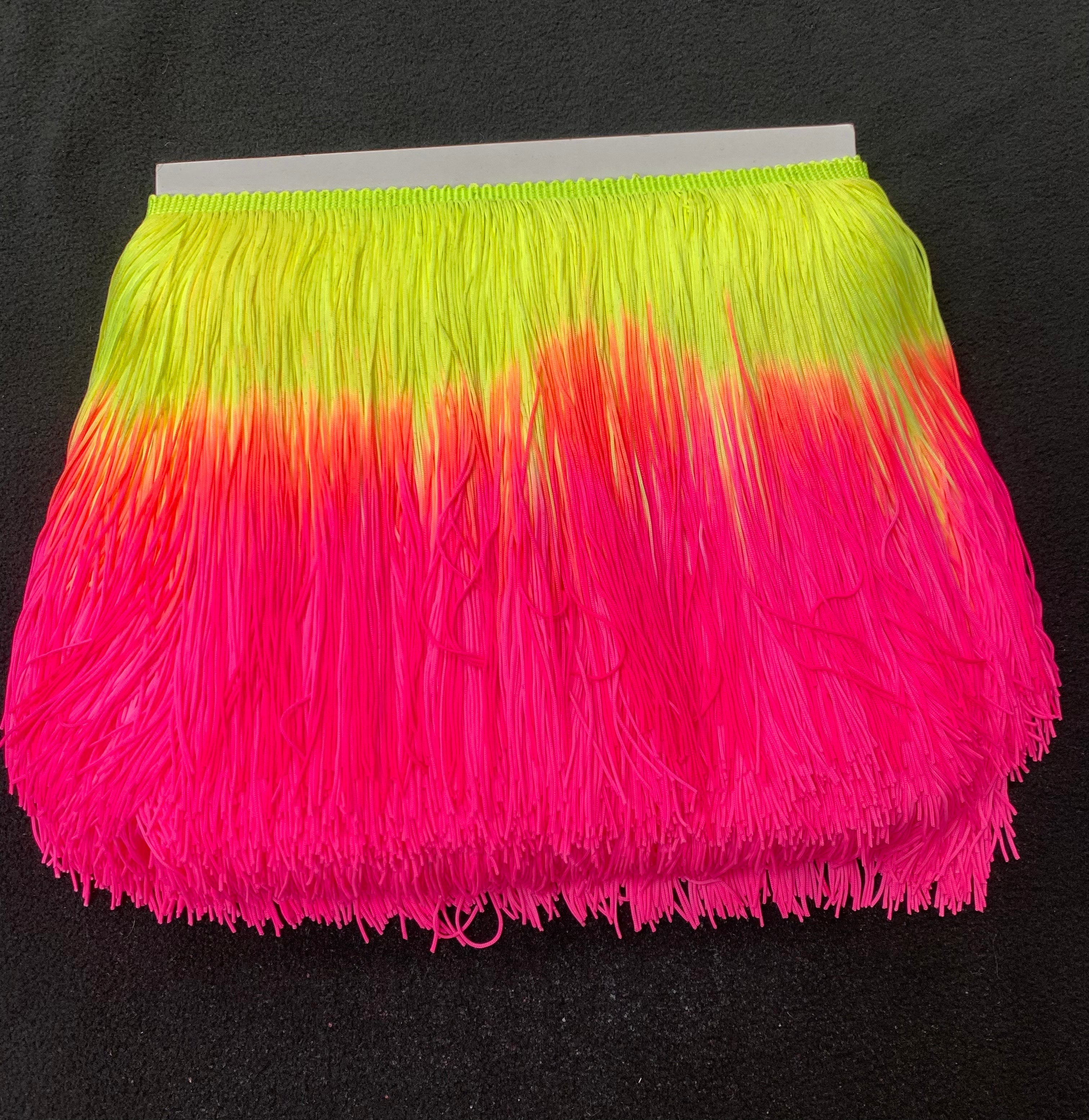 Yellow Pink Fringe