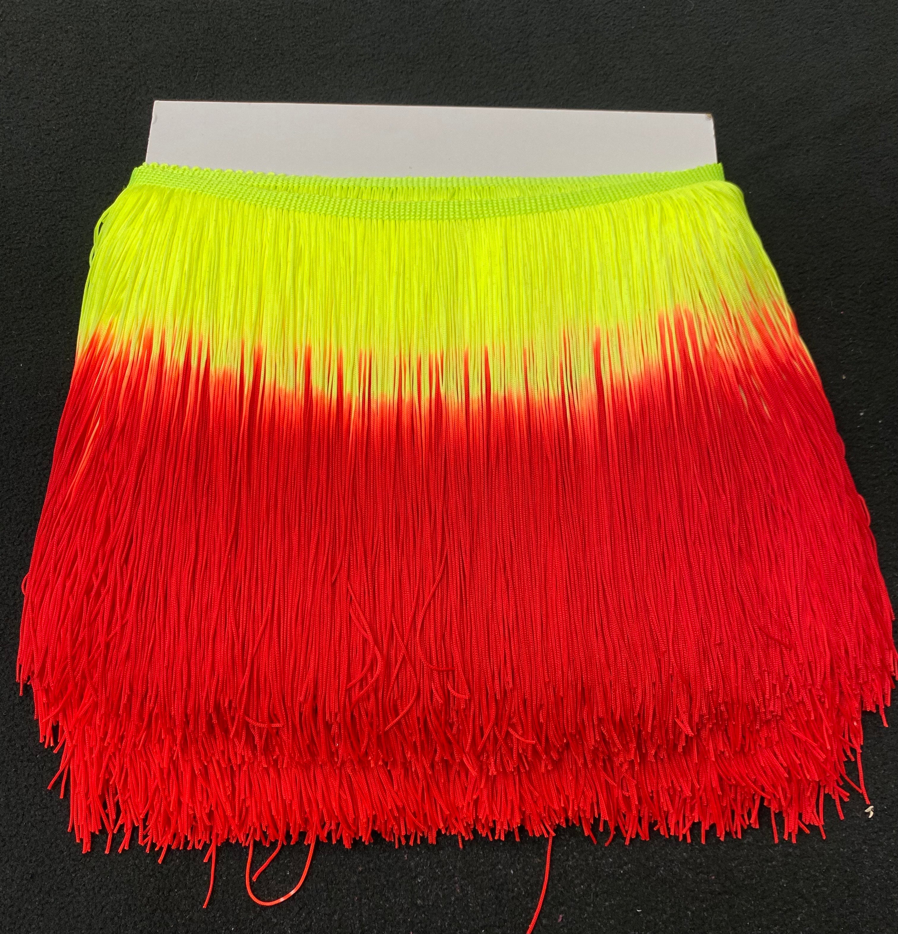 Yellow Red Fringe