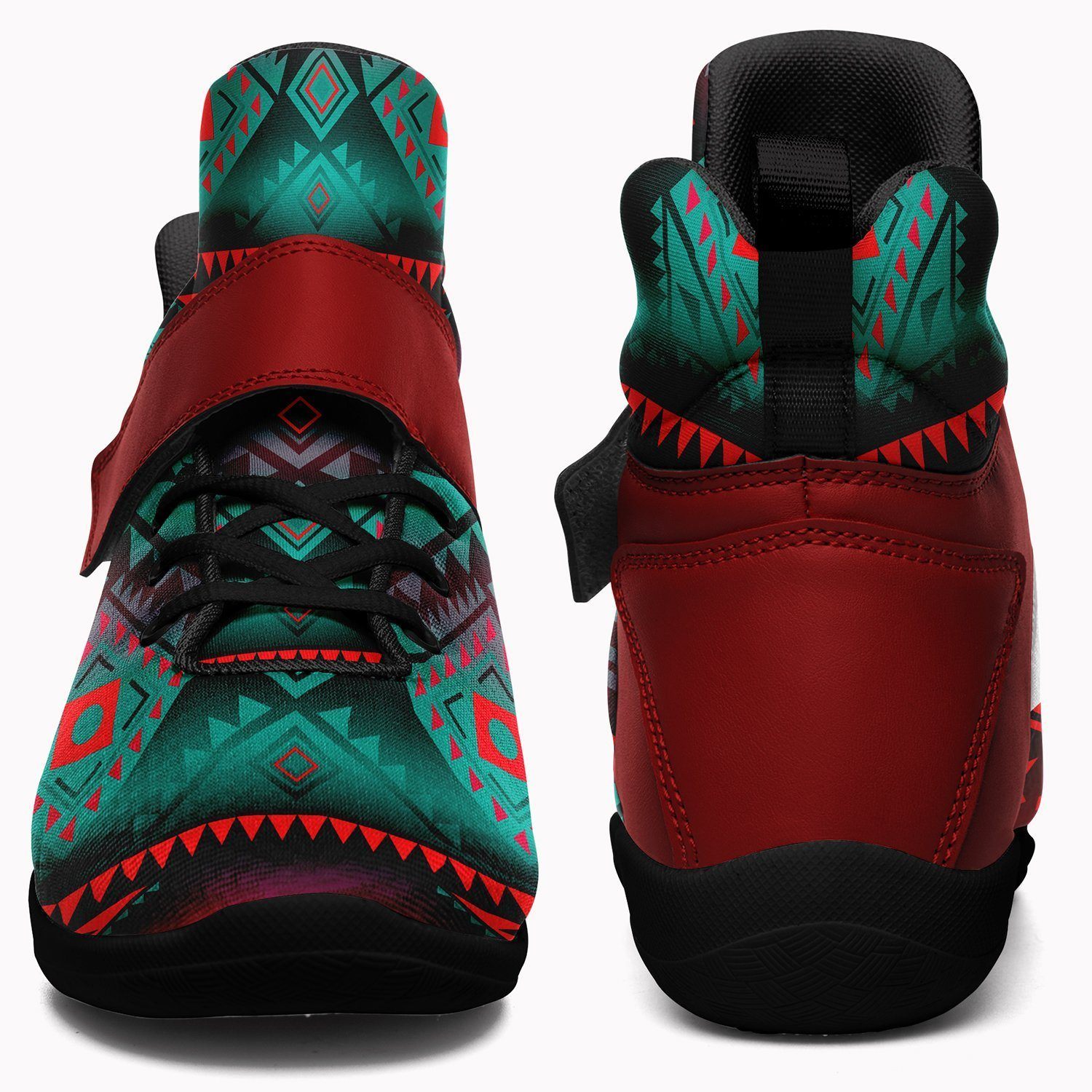 California Coast Summer Gather Ipottaa Basketball / Sport High Top Shoes - Black Sole 49 Dzine