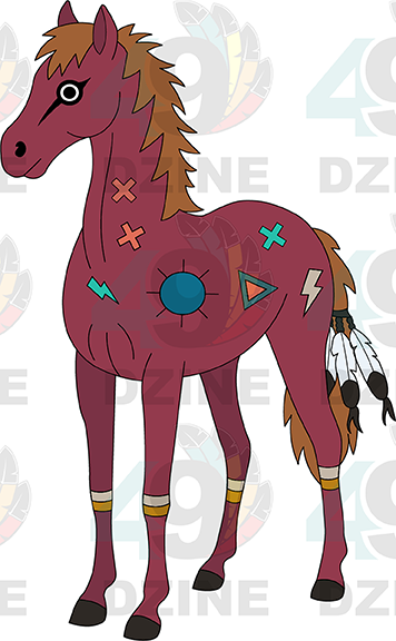 Horse 19 Transfer (Various Sizes)