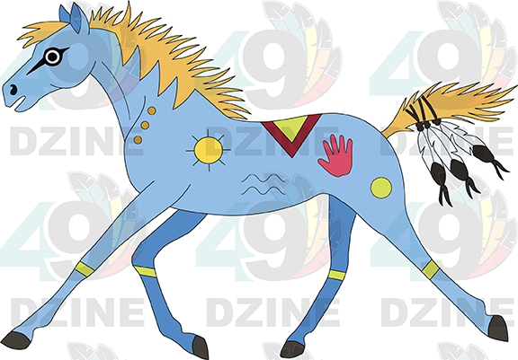 Horse 2 Transfer (Various Sizes)