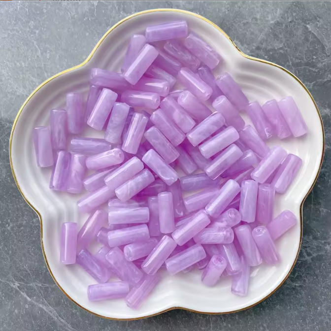 20 MM Tube Beads