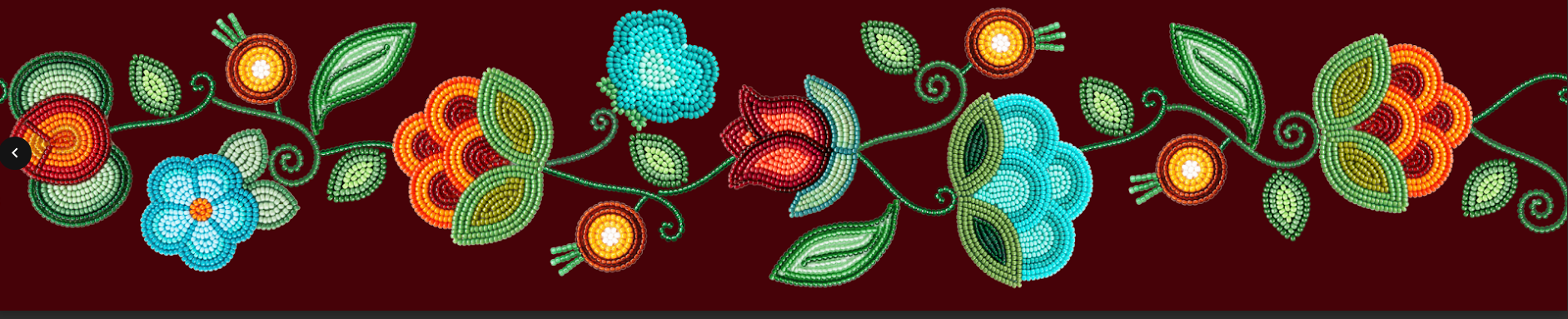 Prairie Fire Petals Printed Ribbon