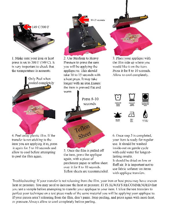11-inch Tipi 4 Directions Transfer