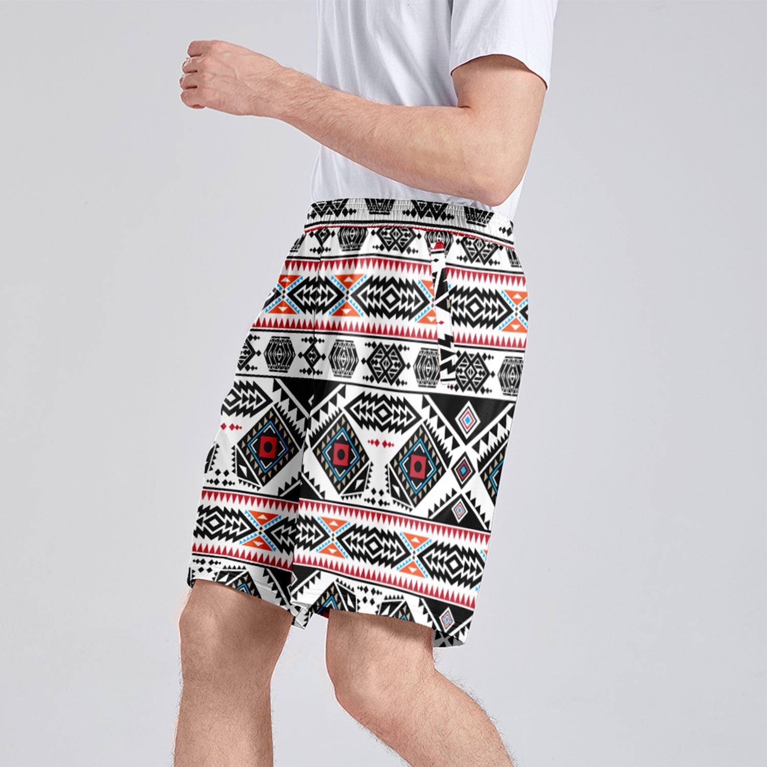 California Coast Athletic Shorts with Pockets