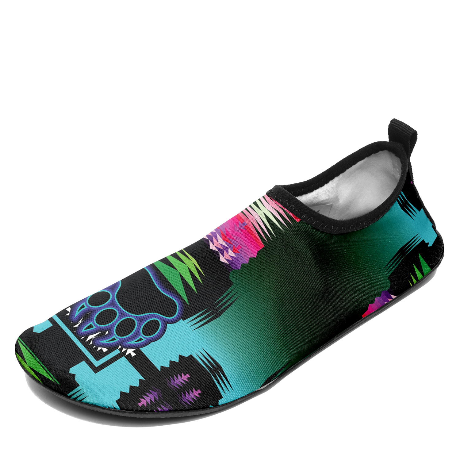 Midnight Sage Turquoise with Bearpaw Sockamoccs