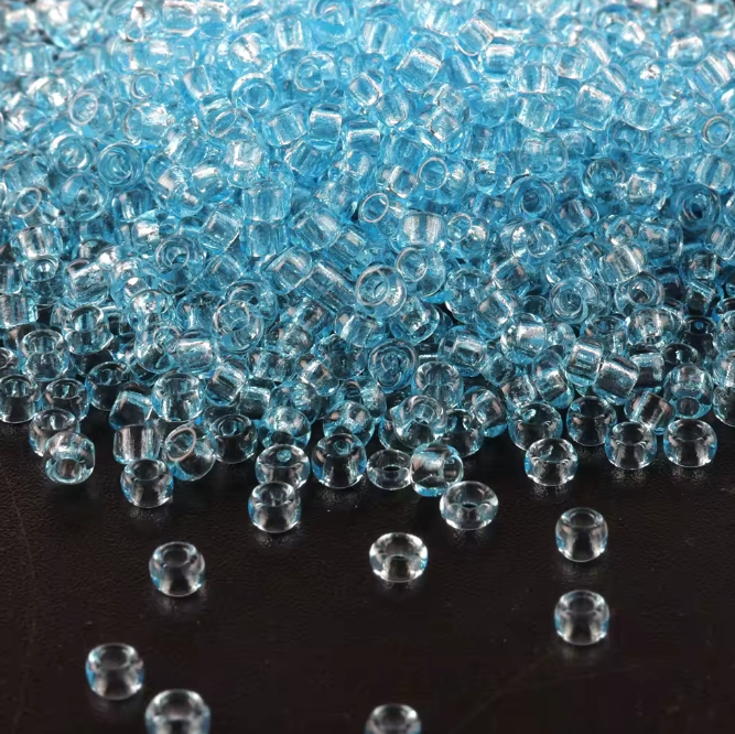 Seed Beads Size 11/0 - Sheer Clouds