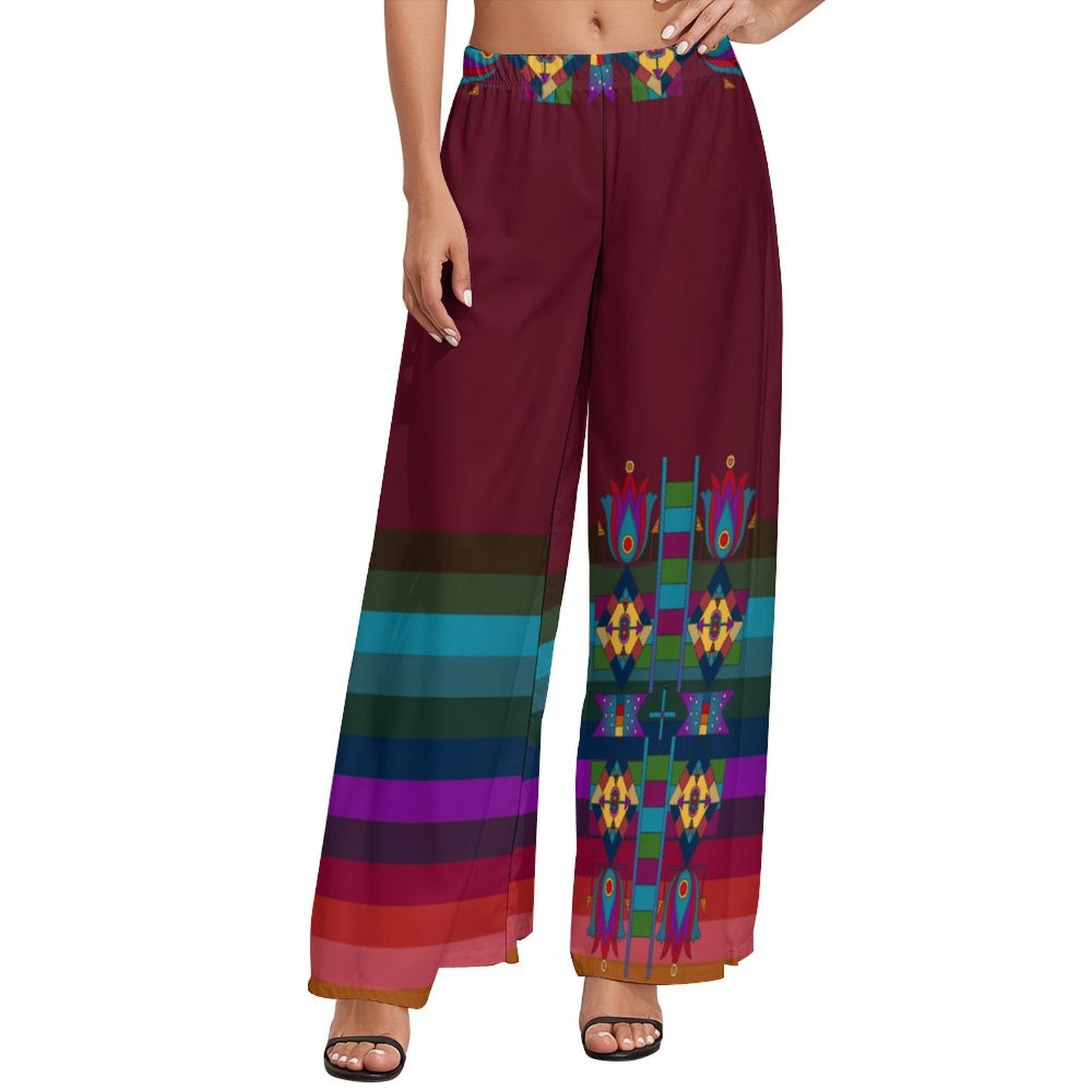 Floral Pathway Ribbon Pant