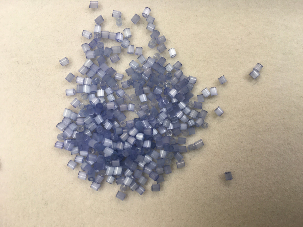 2mm Size 11/0 24g tube Cylindica Seed Beads Graphite