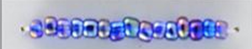 Silver Lined Seed Beads Size 11/0 - Rainbow Lapus