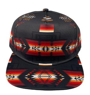 Geometric Snapback Hat