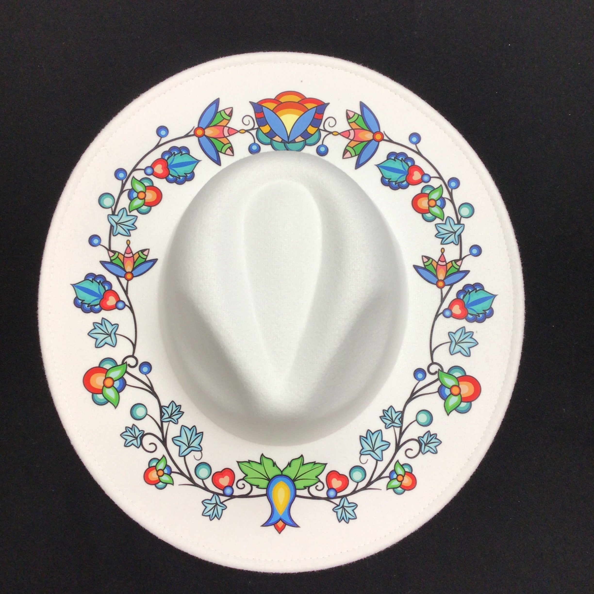 Ironwood Sky White Hat Transfer