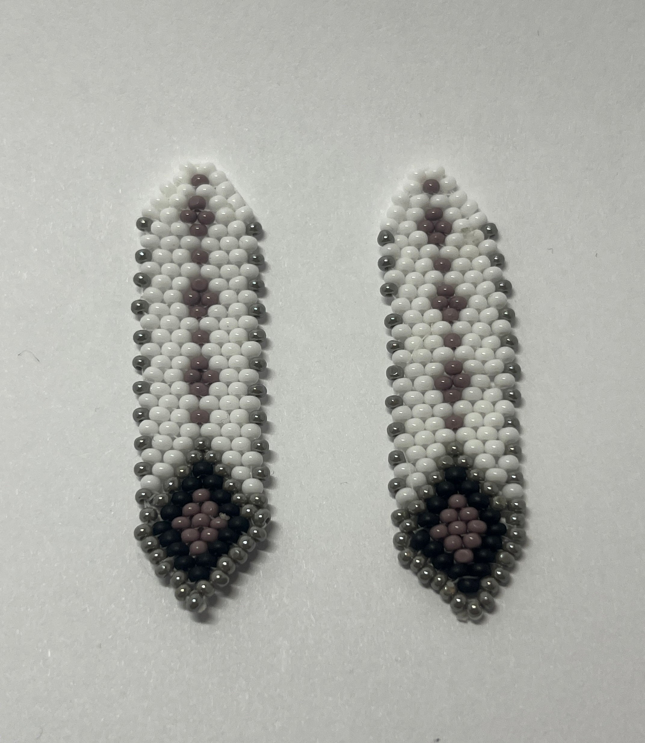 Brandon Swain Novlesky Feather Earrings