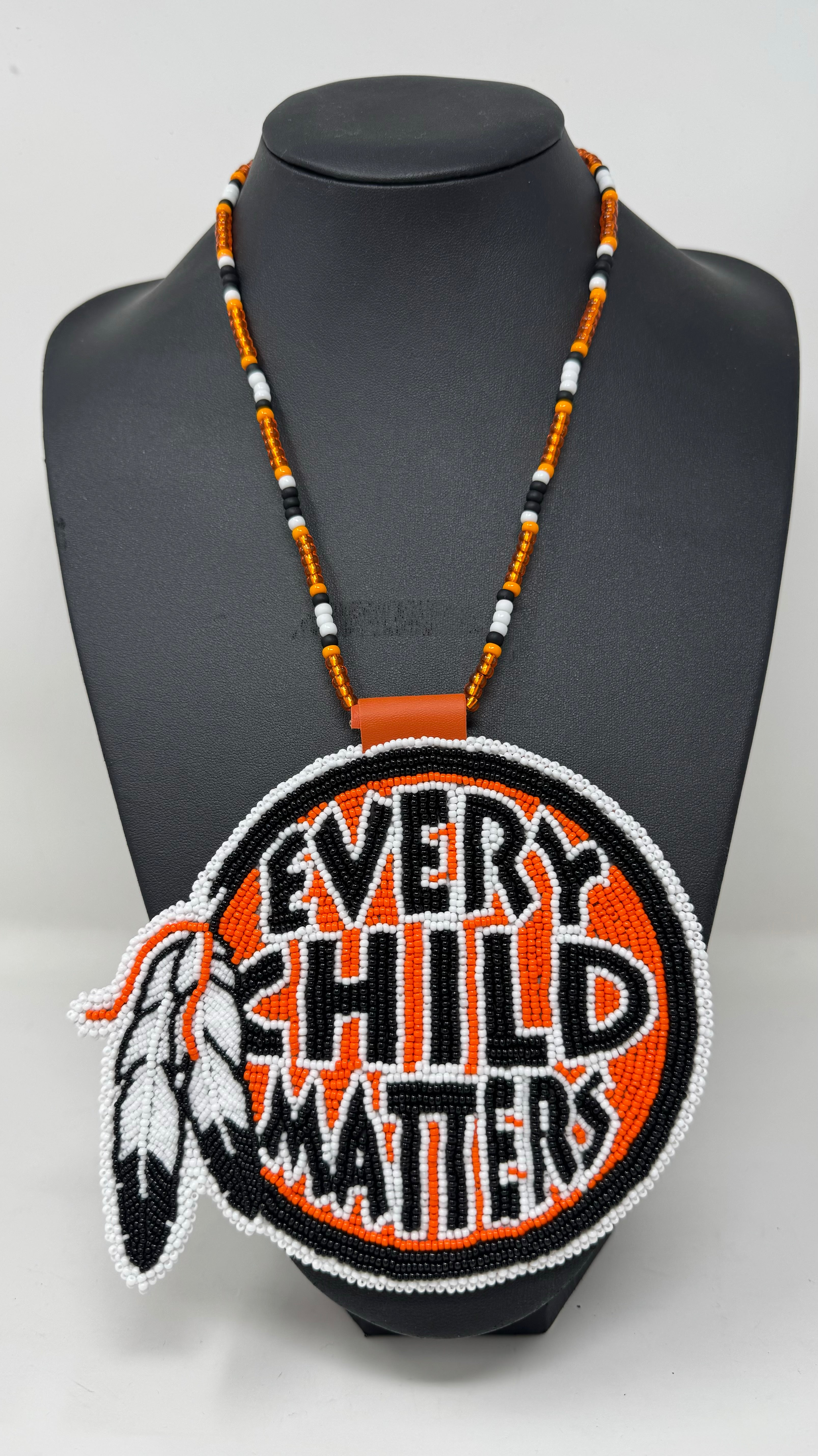 Danielle Redgun Every Child Matters Beaded Medallion