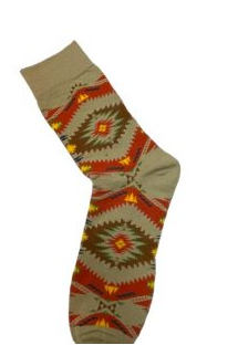 Geometric Print Socks