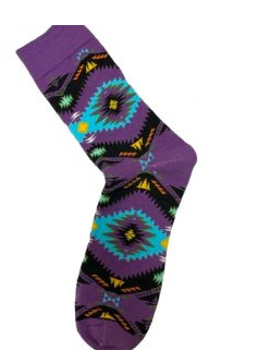 Geometric Print Socks