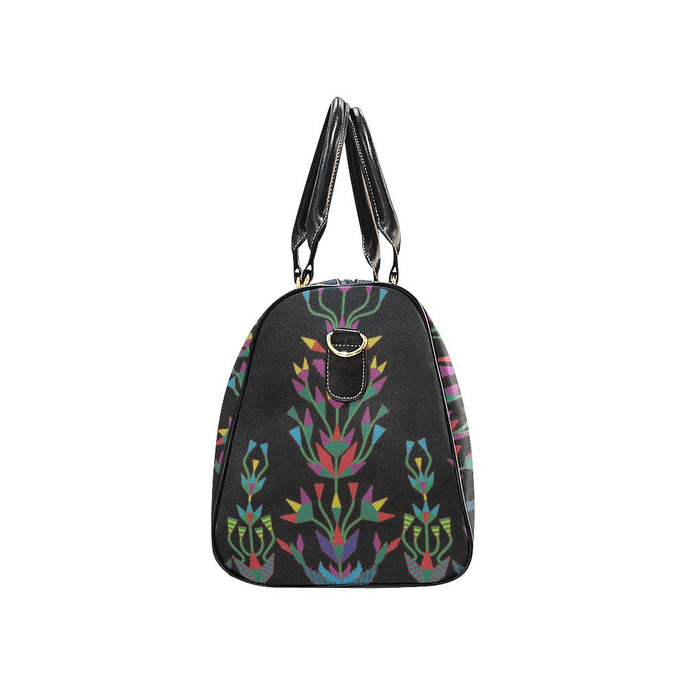 Dakota Diamond Memories (Black) New Waterproof Travel Bag/Large (Model 1639)