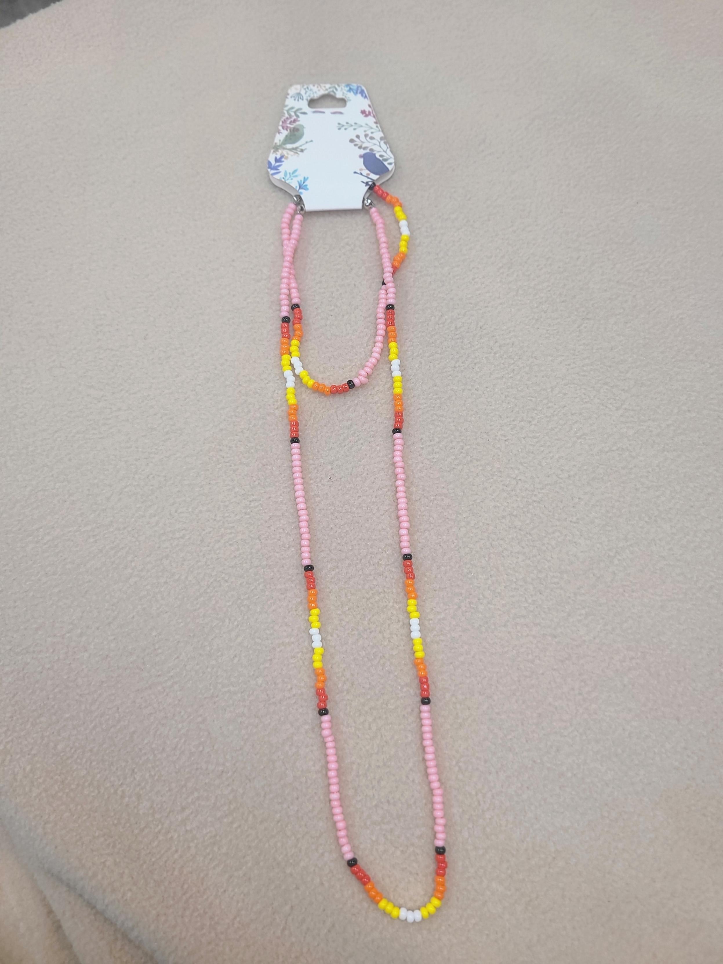 Kida Luttrell Seed Bead Necklace and Bracelet Set