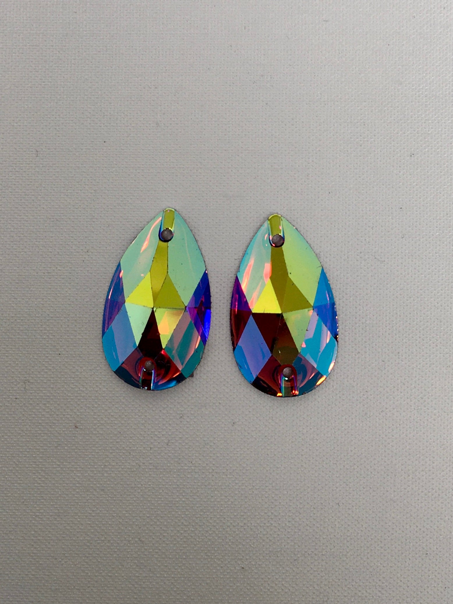 Rhinestone Earring Center Pair