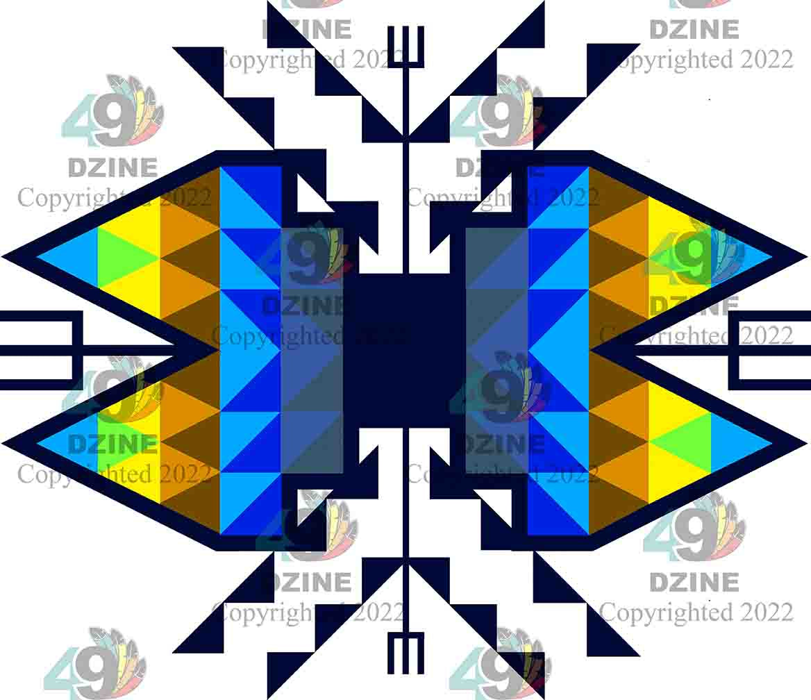 6-inch Geometric Transfer Sacred Trust