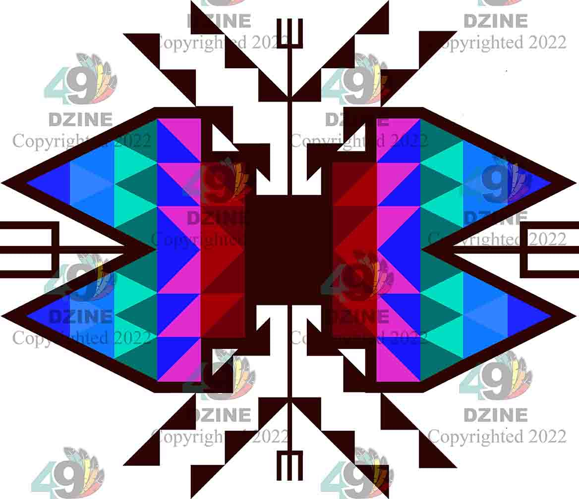 6-inch Geometric Transfer Sacred Trust