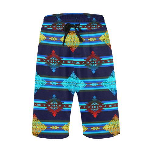 Plateau Night Men's All Over Print Casual Shorts (Model L23) Men's Casual Shorts (L23) e-joyer 