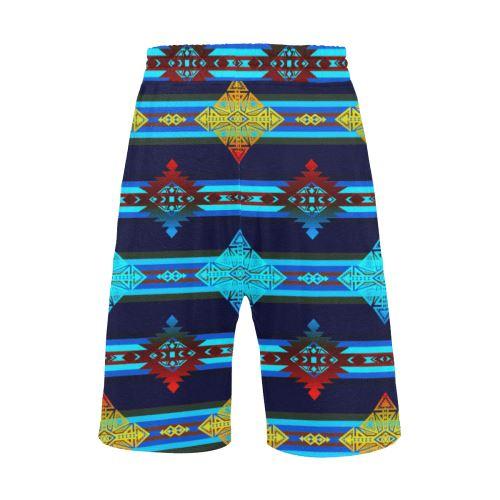 Plateau Night Men's All Over Print Casual Shorts (Model L23) Men's Casual Shorts (L23) e-joyer 